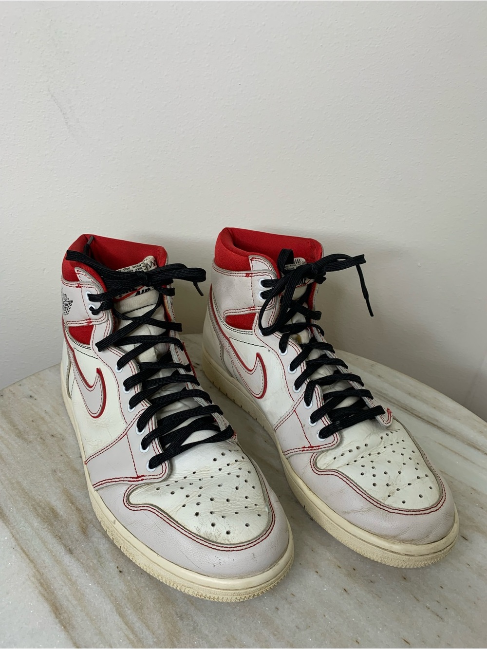 Nike Air Jordan sneakers sz 11 OG Phantom high 555088-160 white red